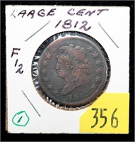 1812 U.S. Large cent