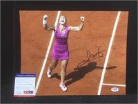 Sara Errani PSA/DNA Certified Autographed 11x14