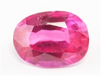 4.35ct Oval Cut Pink Natural Sapphire GGL
