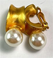 Gold Tone Earrings
