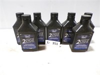 7- 8 OZ BOTTLES OF SUPER S 2 CYCLE ENGINE OIL