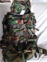 Large Military Backpack with internal frame