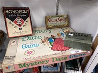 Vintage Board Games.