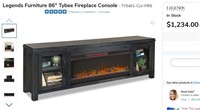 FM4021 86 Tybee Fireplace Console