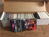 Box of Upper Deck NBA cards