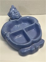 Vintage HANKSCRAFT Ceramic Clown Baby Food Warmer