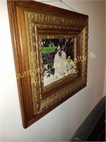 Antique framed photograph