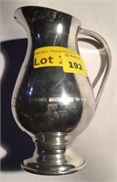 Pitcher trophy, 8" tall