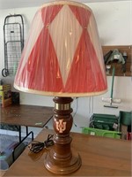 IU lamp 25" w/shade