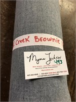 Creek Brown and Vanilla Ice Fabric
Creek Brown