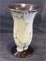 W. Germany Drip Glaze Pottery Vase