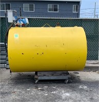 LARGE 550 GALLON FUEL TANK WITH WORKING PUMP