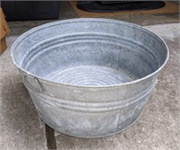 Large Metal Handled Tub
