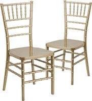 Set of THREE Flash Furniture Chiavari Chairs