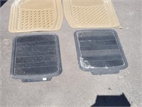 2 PAIRS OF CAR MATS THEY LOOK NEW