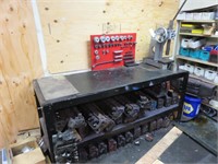 Armor Press with Tooling & Steel Work Bench