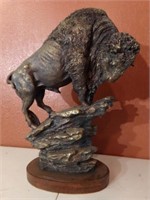Bronze Buffalo Replica