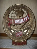 Schlitz Beer Vintage Molded Lighted Sign Front