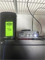 Sunbuck HiFi Dual Stereo  Amplifier w/2 Speakers