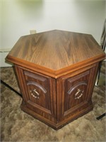 six sided end table