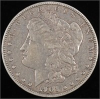 1901 MORGAN DOLLAR XF