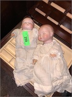 2PC VTG DOLLS (AS IS)