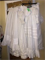 LOT OF CHRISTENING GOWNS