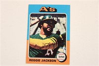 1975 Topps Reggie Jackson no. 300