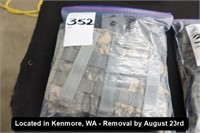 LOT, ASSORTED DIGITAL CAMO AMMO POUCHES