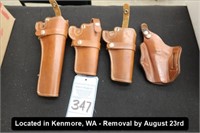 LOT, ASSORTED HOLSTERS