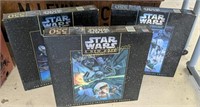 3 Star Wars Puzzle Sets Milton Bradley. A New