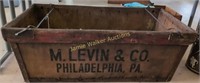 M. Levin & Co. Philadelphia Pa Advertising Wood