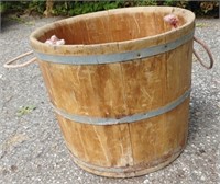 Wooden Bucket 13" x 11"