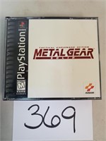 PlayStation Game - Metal Gear Solid