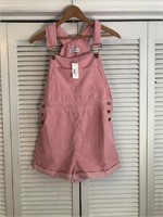 NWT KATYDID CORDUROY SHORT OVERALLS MEDIUM