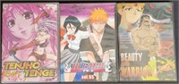Tenjho/Bleach/Beauty and Warrior Anime DVDs
