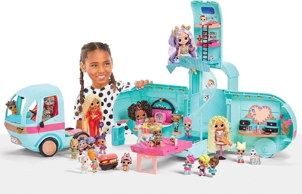 L.o.l. Surprise! Omg Glam Nâ€™ Go Camper Playset