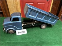 Old Blue Dump Truck