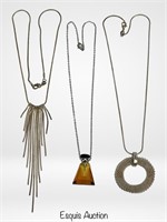 Sterling Silver Necklaces with Pendants