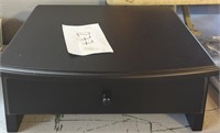 Computer monitor stand with drawer