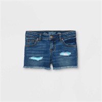 Cat & Jack Girl's SM Detructed Flip Sequin Short,