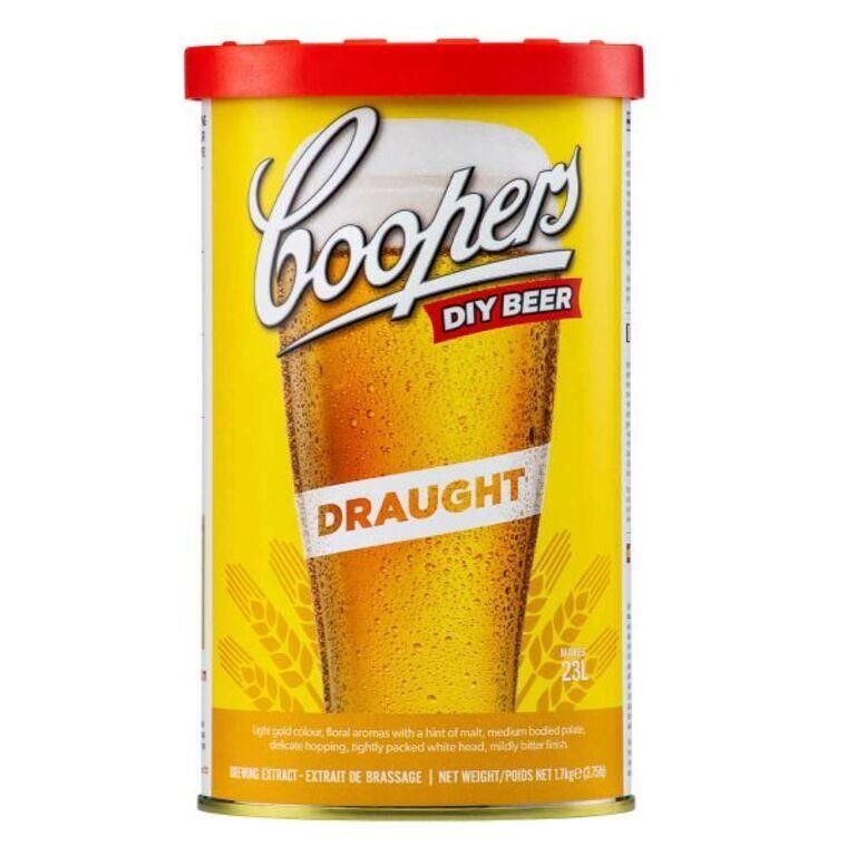 Coopers Brewing Extract Beer Kit, Draught Lager,