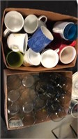 Box of cups and glasses (2)