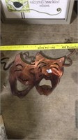 METAL OPERA MASKS ART