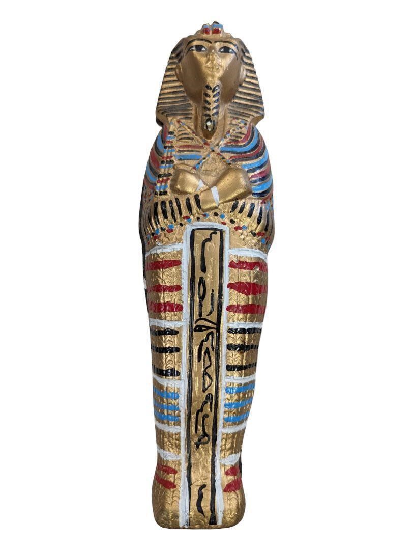 Egyptian King Tut Sarcophagus Resin