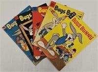 (5) Bugs Bunny Comics: #28, 32, 51, 56 & 125