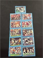 11 1986 Fleer Football Cards
