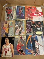 TRAY OF NBA SPORTS CARDS