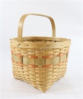 Native Tall Handled Two Tone Gathering Basket