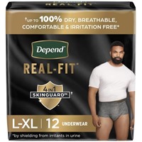 Depend Real Fit Incontinence Underwear for Men, Di